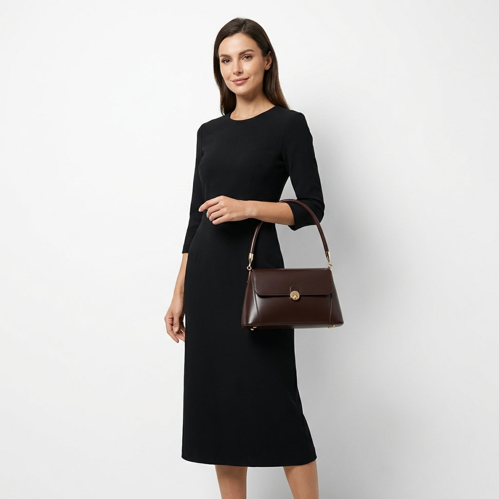 Zarif Tasarım Minimalist Kadın Omuz Çantası