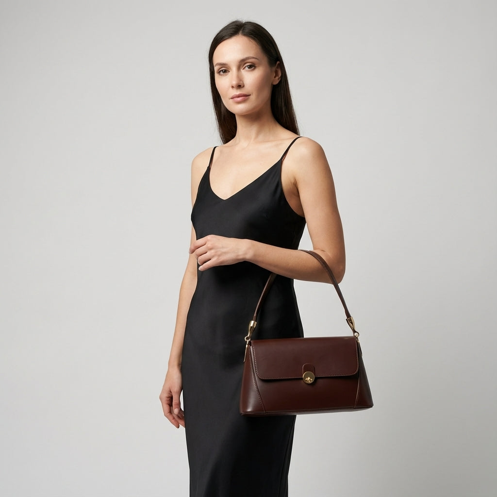 Zarif Tasarım Minimalist Kadın Omuz Çantası